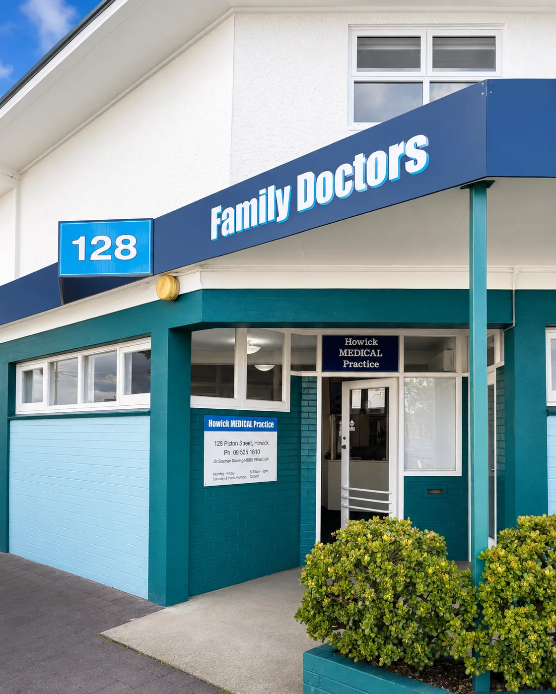 Howick Medical Practice, 128 Picton Street